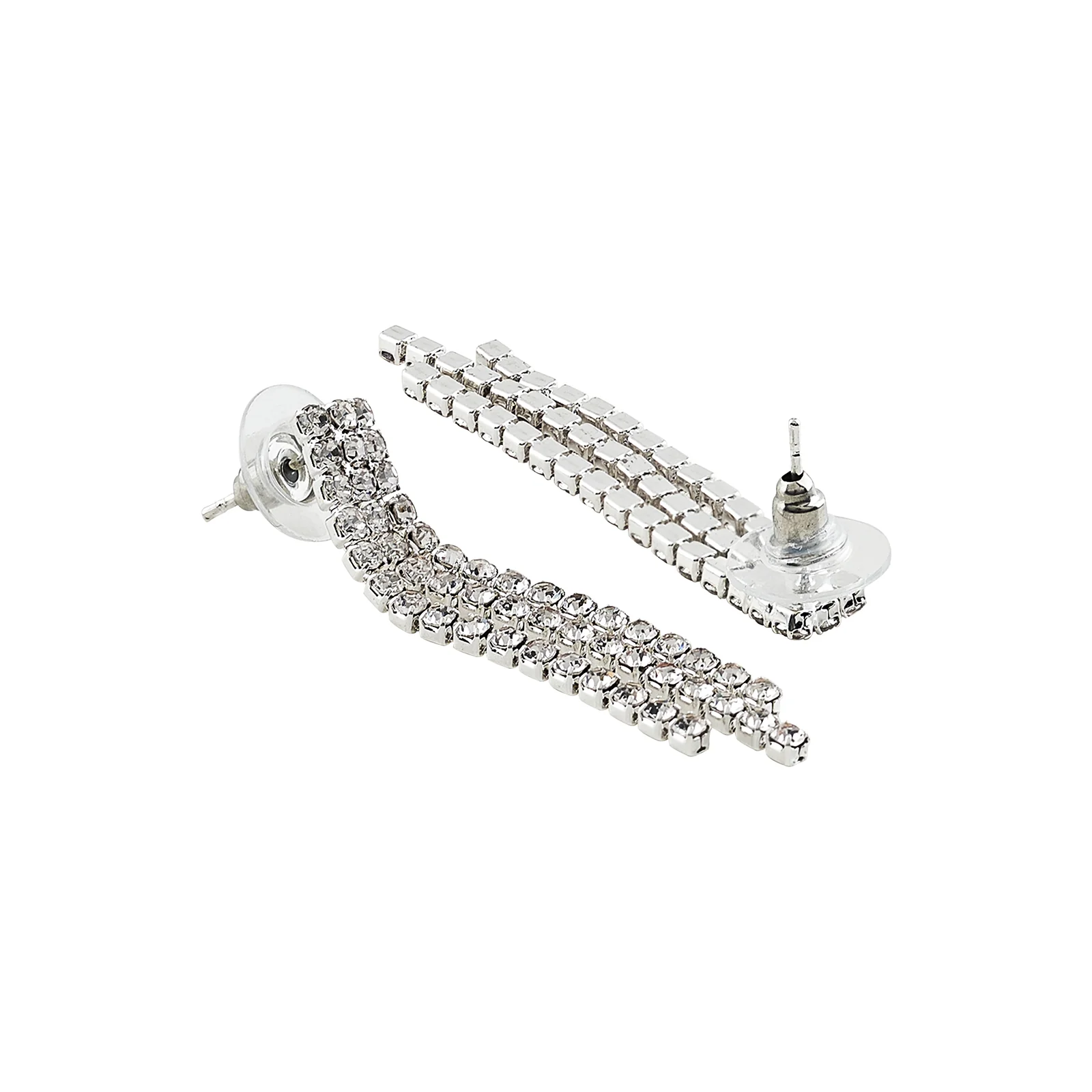 Starlit Bling Silver Necklace Set - Image 6