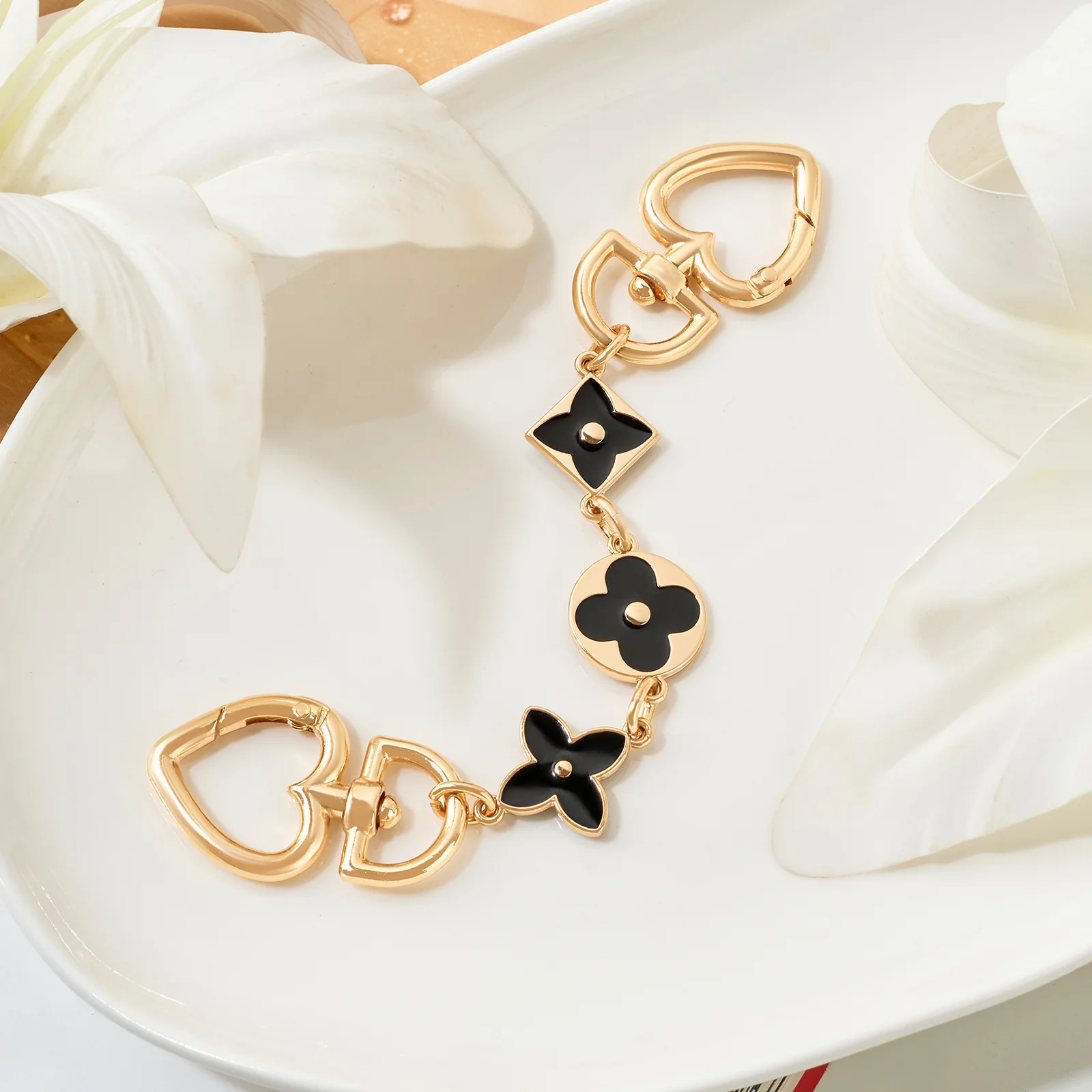Starlush Black Bag Charm - Image 3
