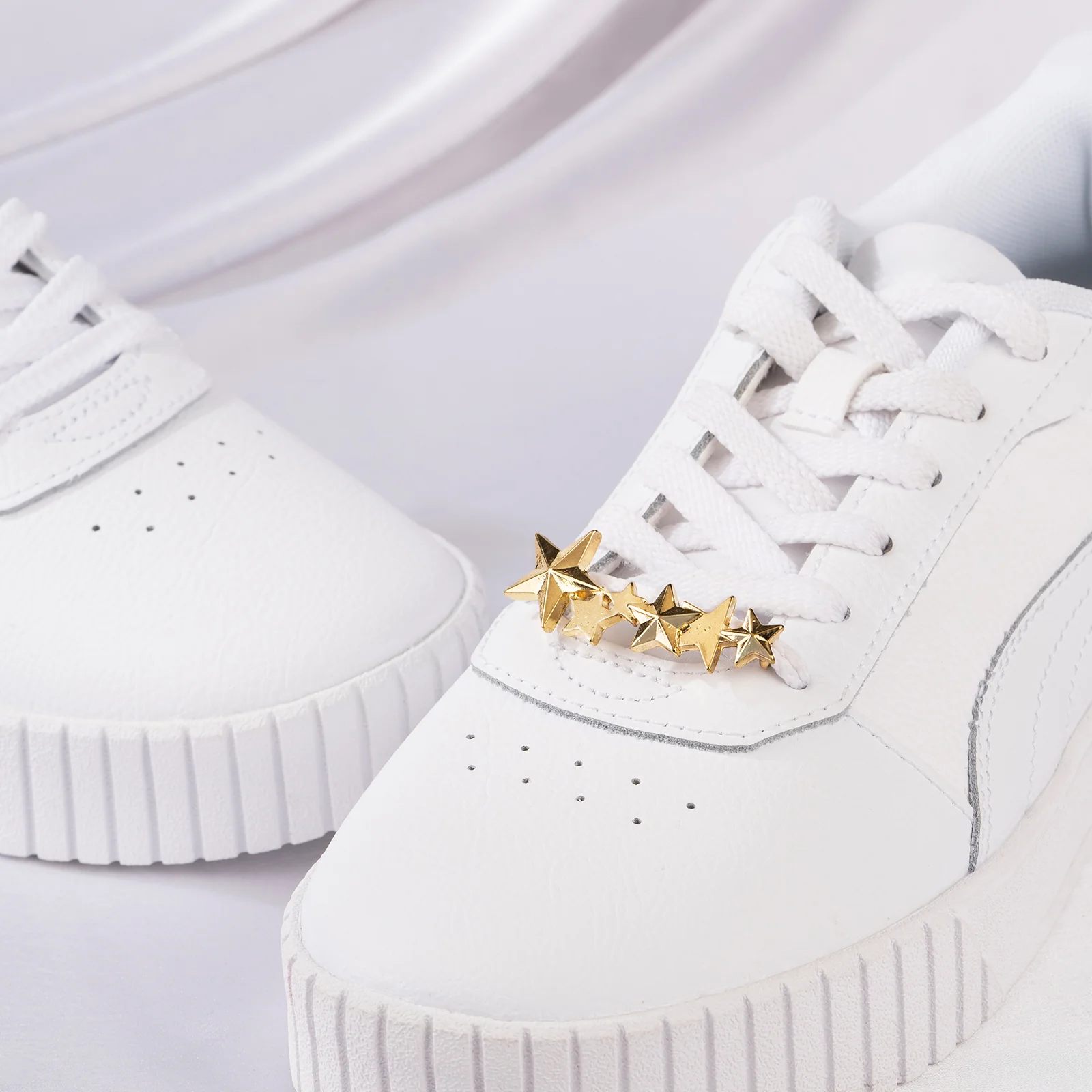 Stars Align Gold Shoe Charm