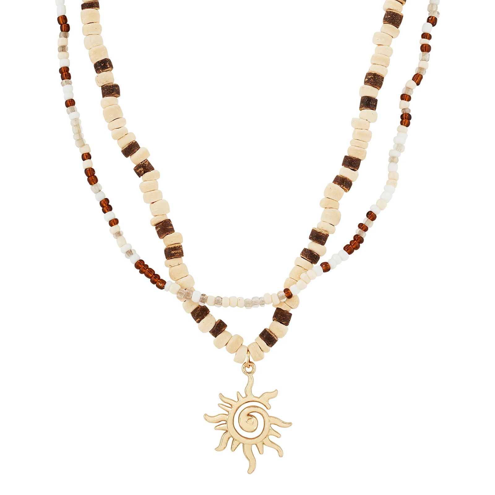 Sunflare Unisex Gold Necklace - Image 4