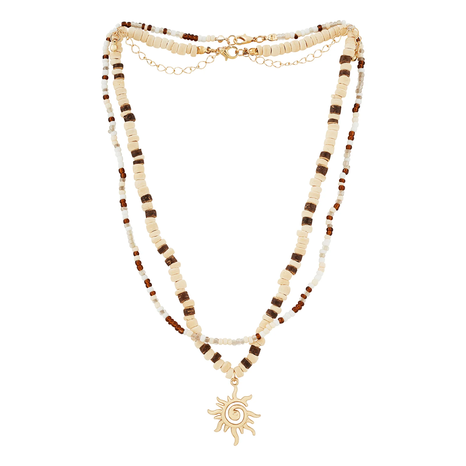 Sunflare Unisex Gold Necklace - Image 5