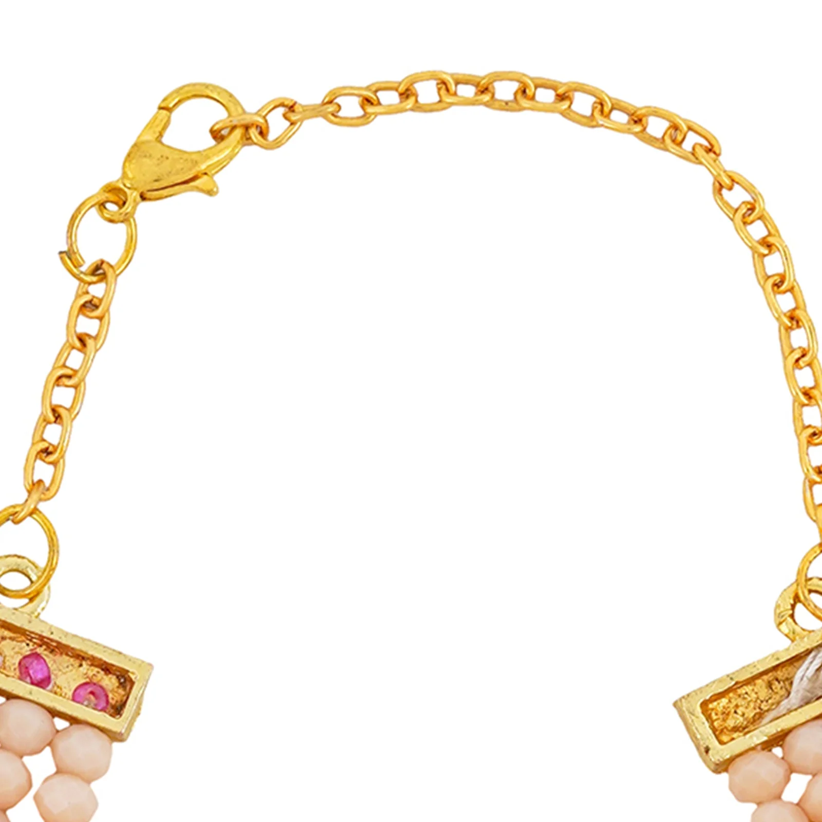 Teejh Adhira Light Pink Beaded Bracelet - Image 5