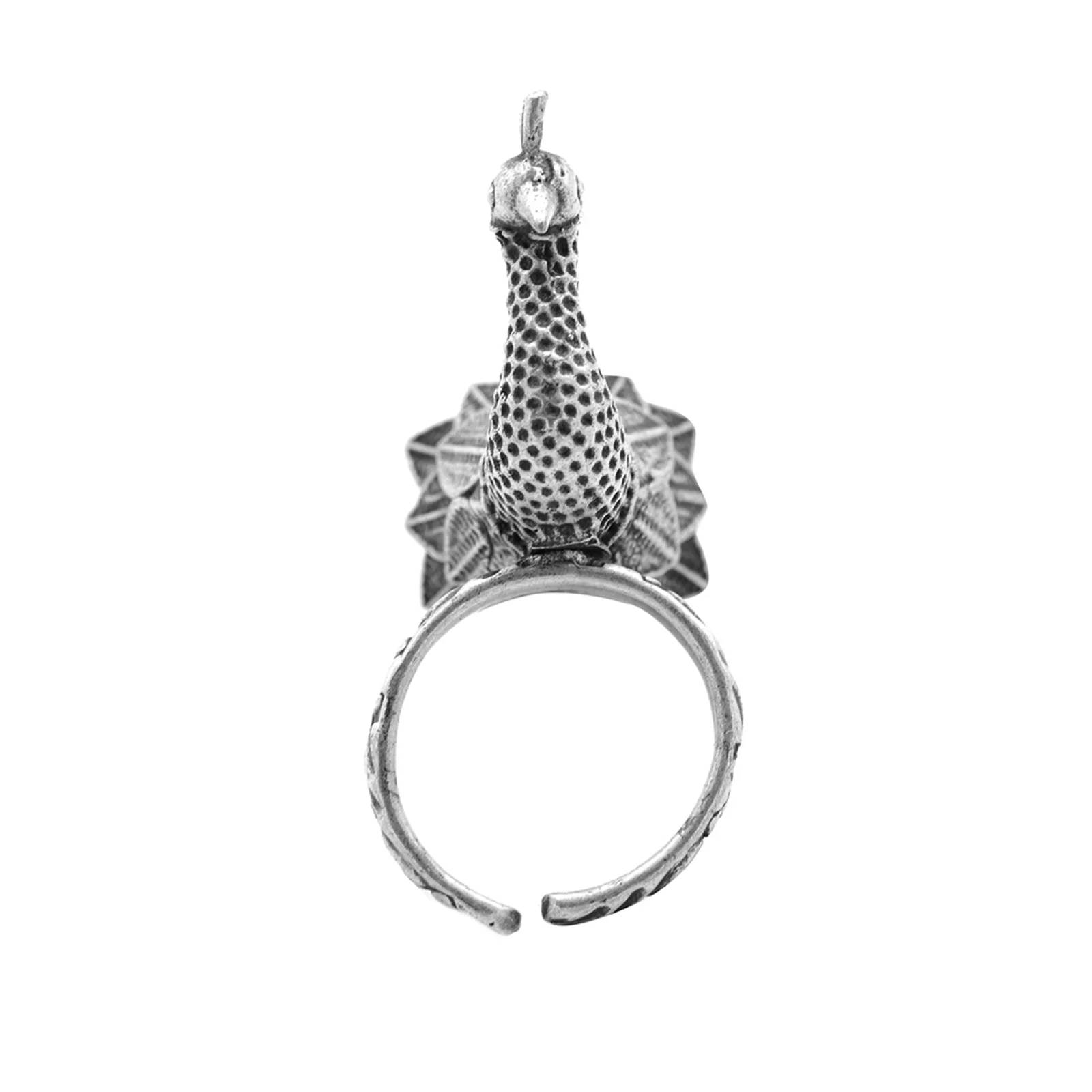 Teejh Ajastha Silver Oxidised Jewelry Set - Image 5