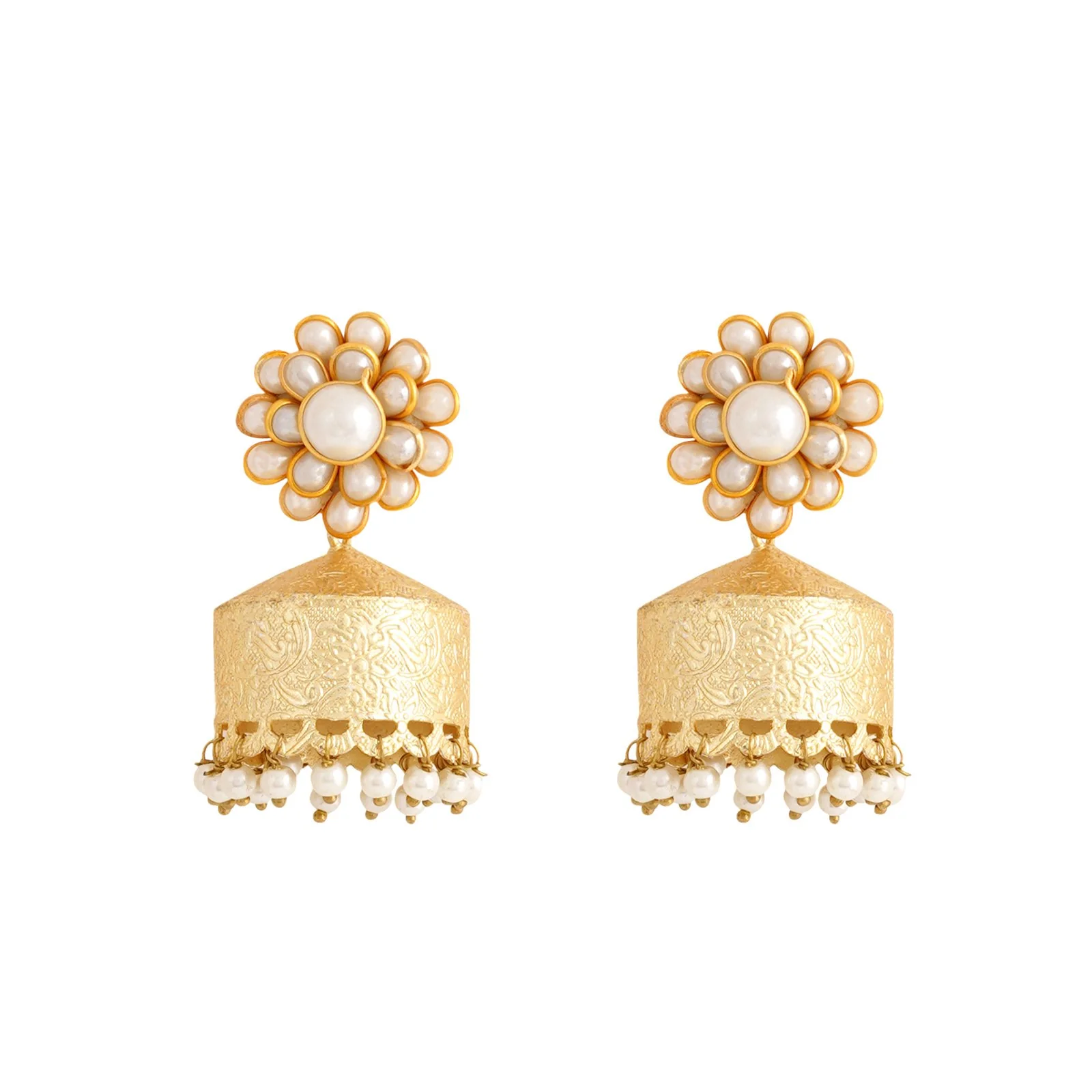 Teejh Apra Gold Earrings - Image 2