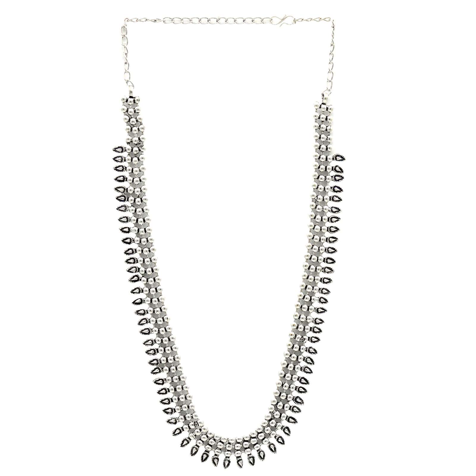 Teejh Babina Silver Oxidised Jewelry Gift Set - Image 2