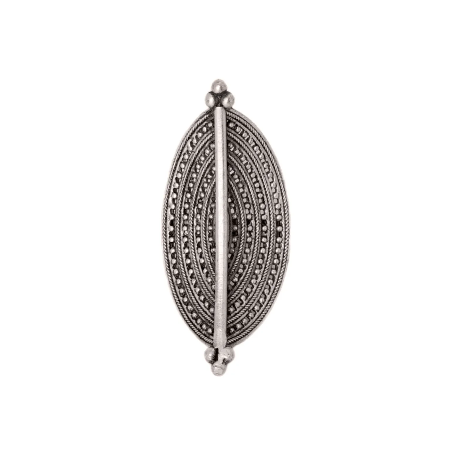 Teejh Dhanya Silver Oxidised Ring - Image 3