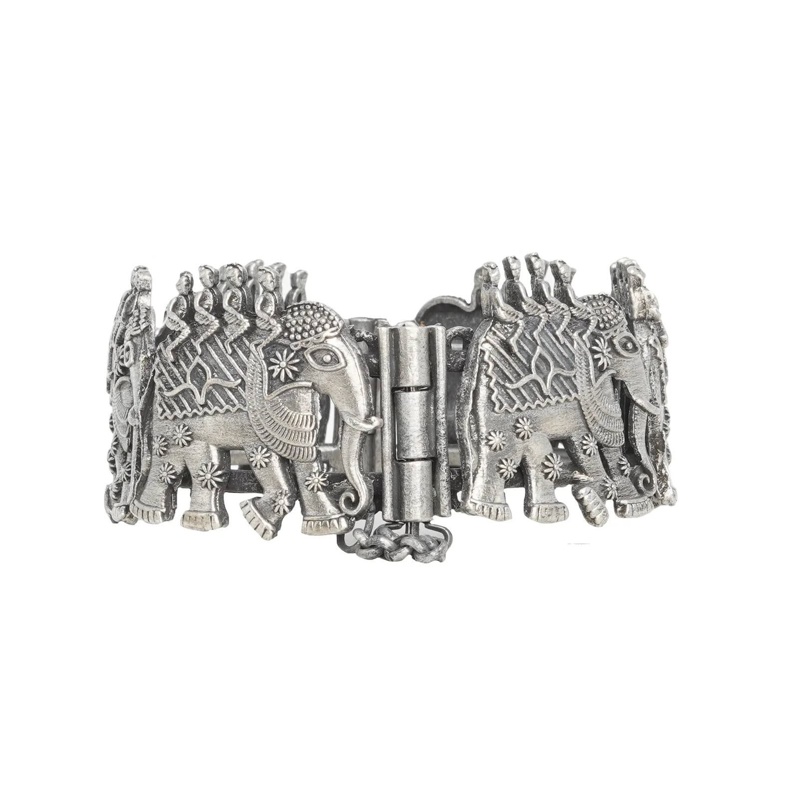 Teejh Gurleen Silver Oxidised Jewelry Gift Set - Image 6