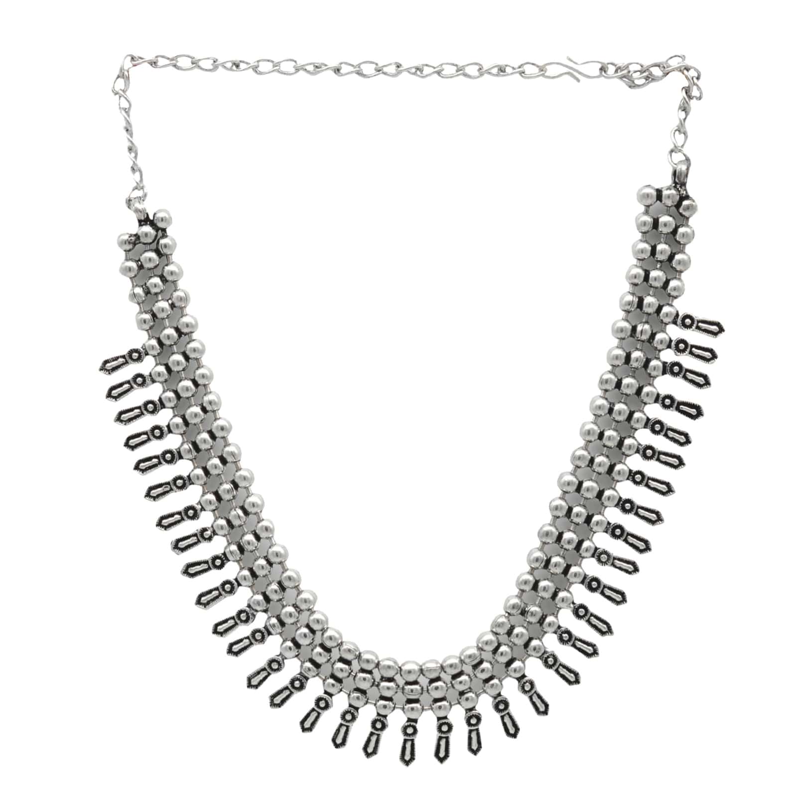 Teejh Jahita Silver Oxidised Jewelry Gift Set - Image 2