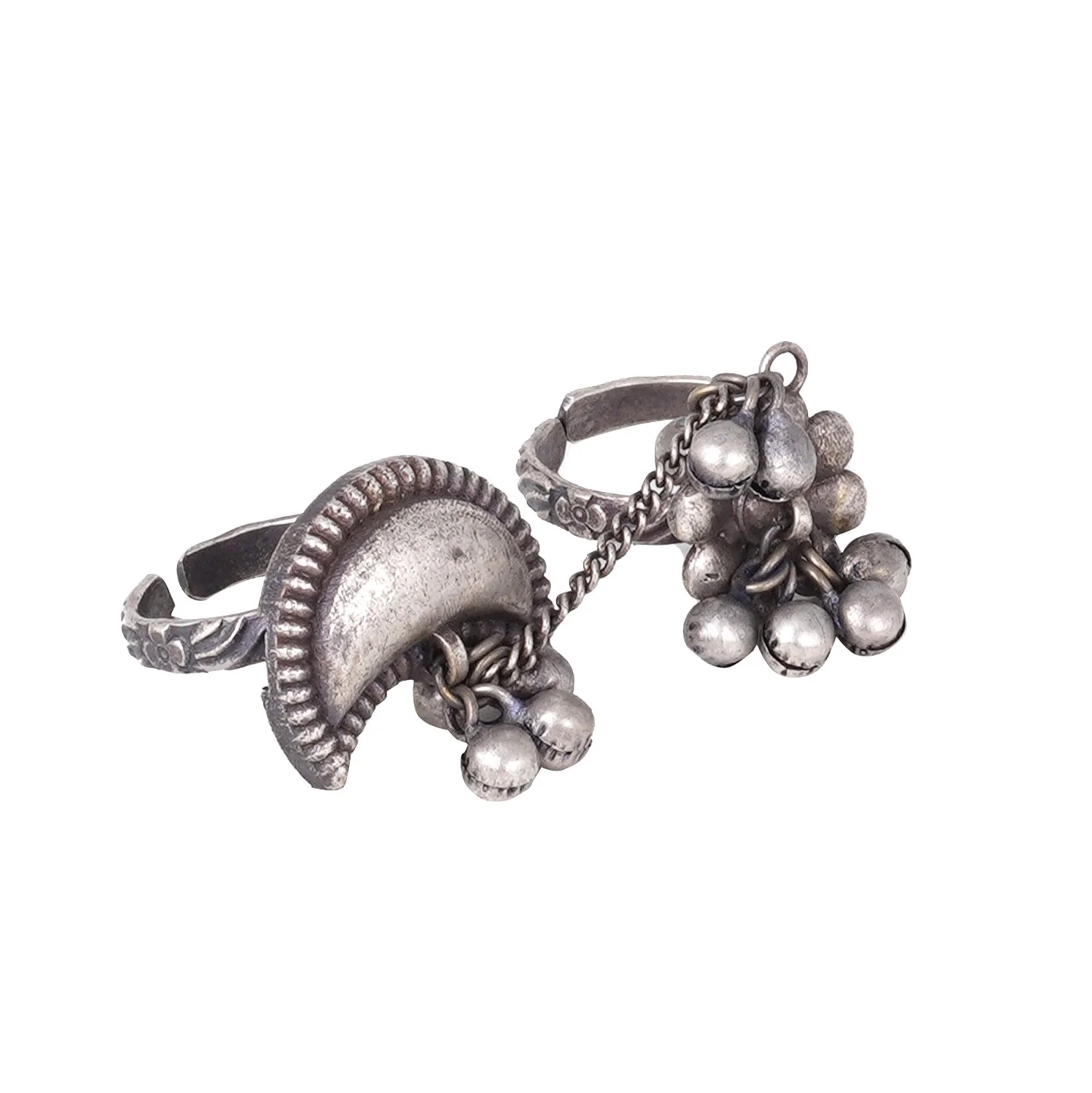 Teejh Kalya Silver Oxidised Jewelry Gift Set - Image 6