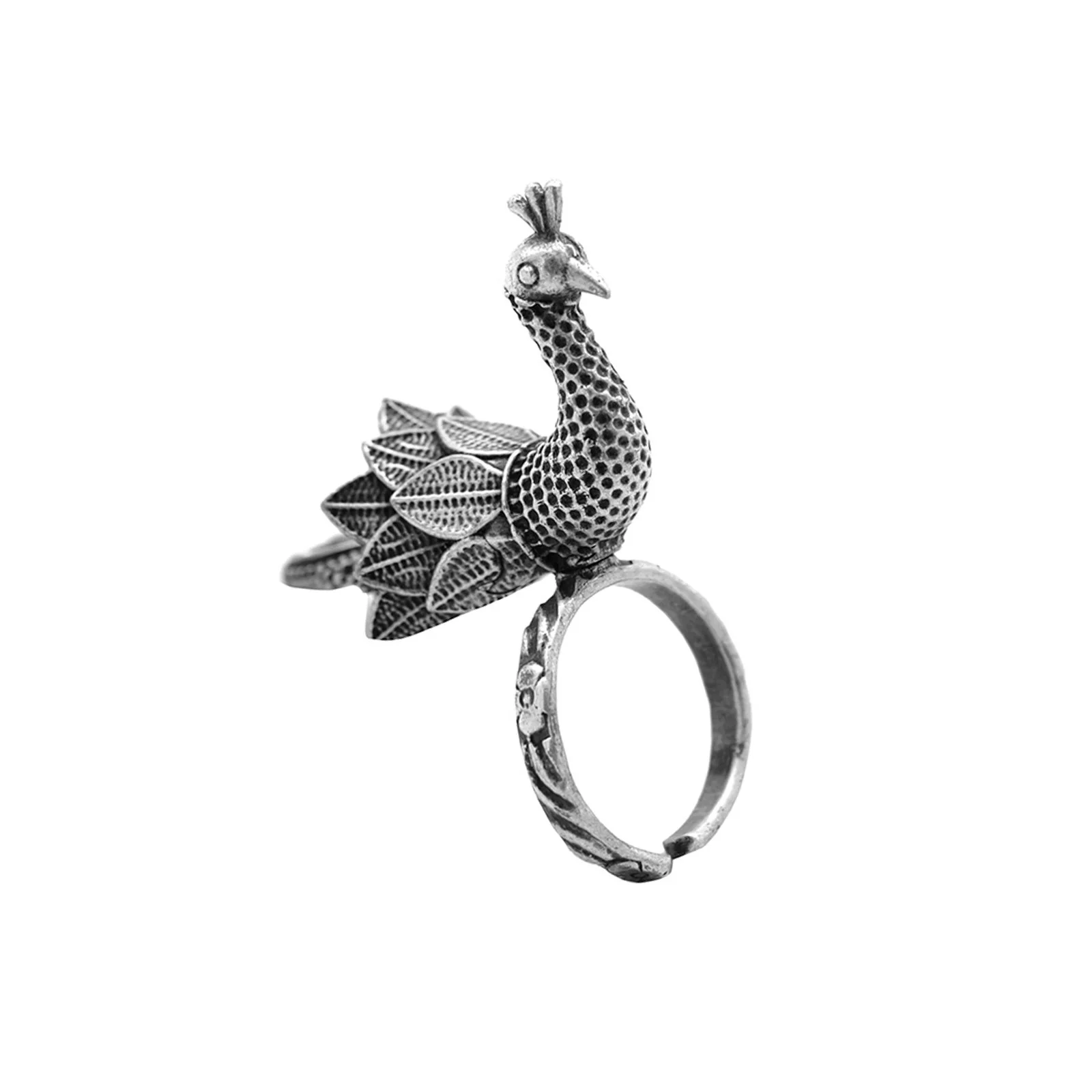 Teejh Krisha Metallic Silver Oxidized Jewelry Gift Set - Image 7