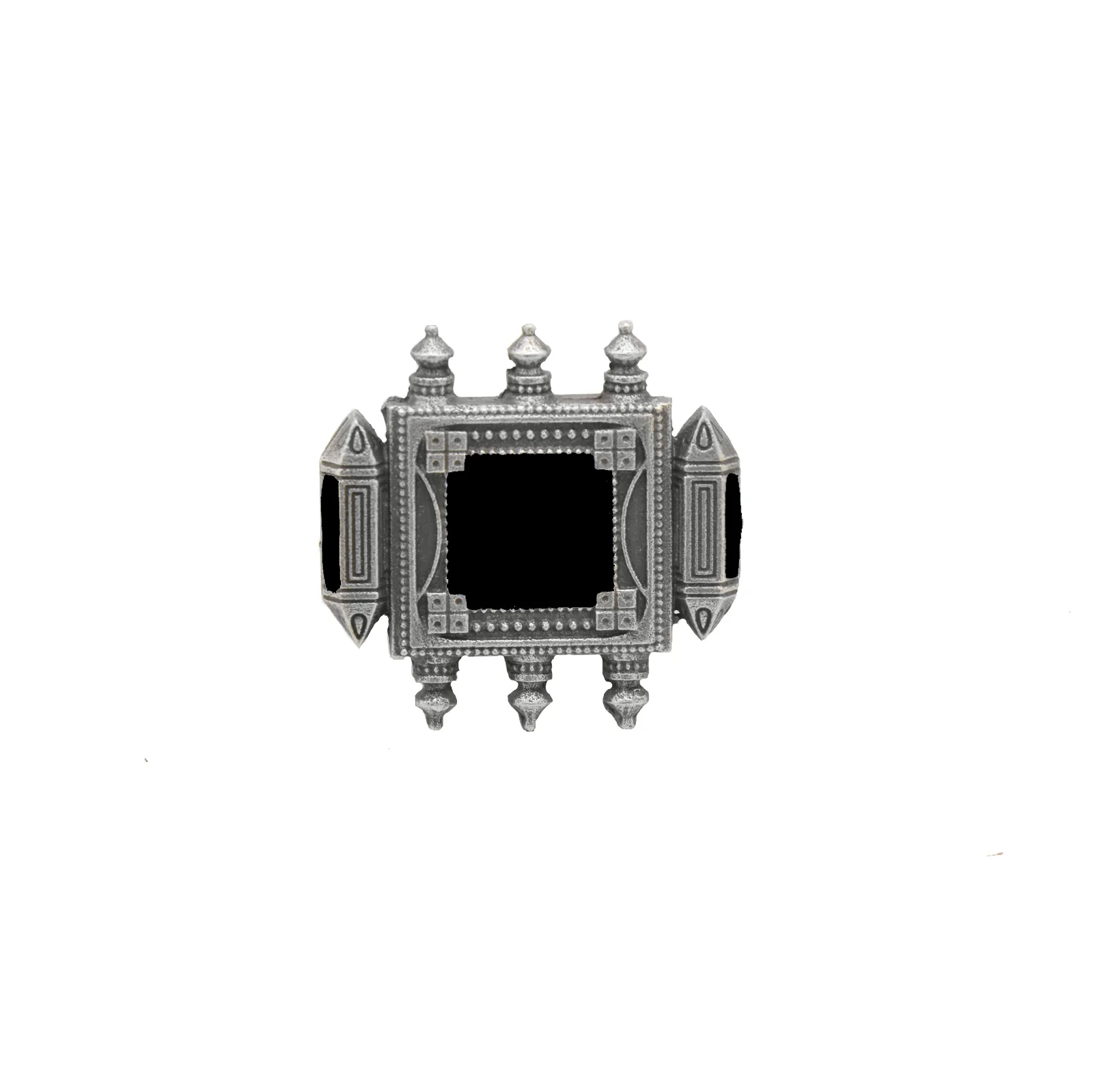 Leela Black Metallic Silver Oxidized Gift Set - Image 4