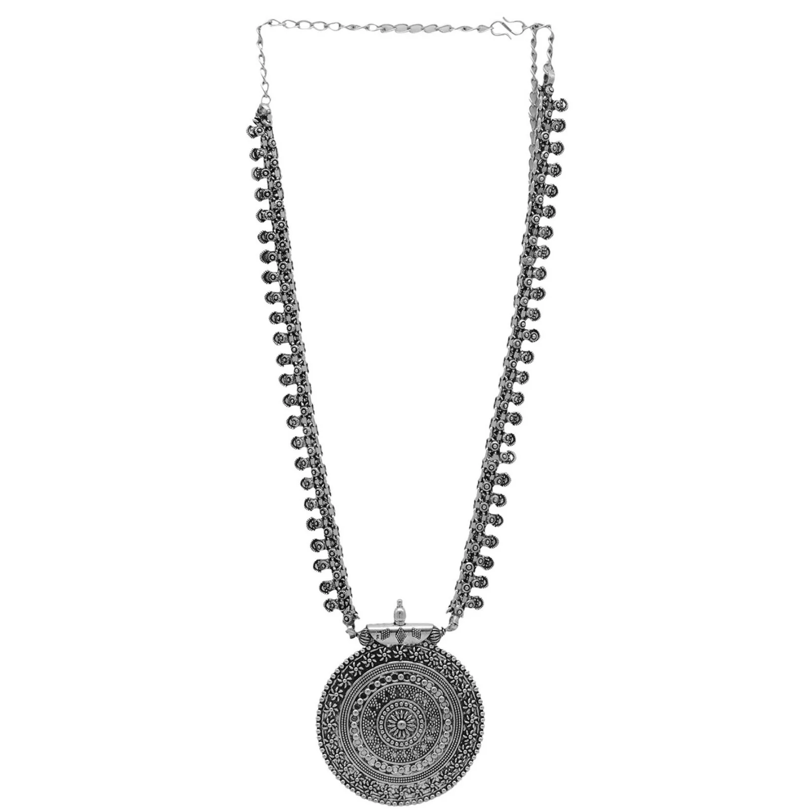 Teejh Mishita Metallic Silver oxidized Jewelry Gift Set - Image 3