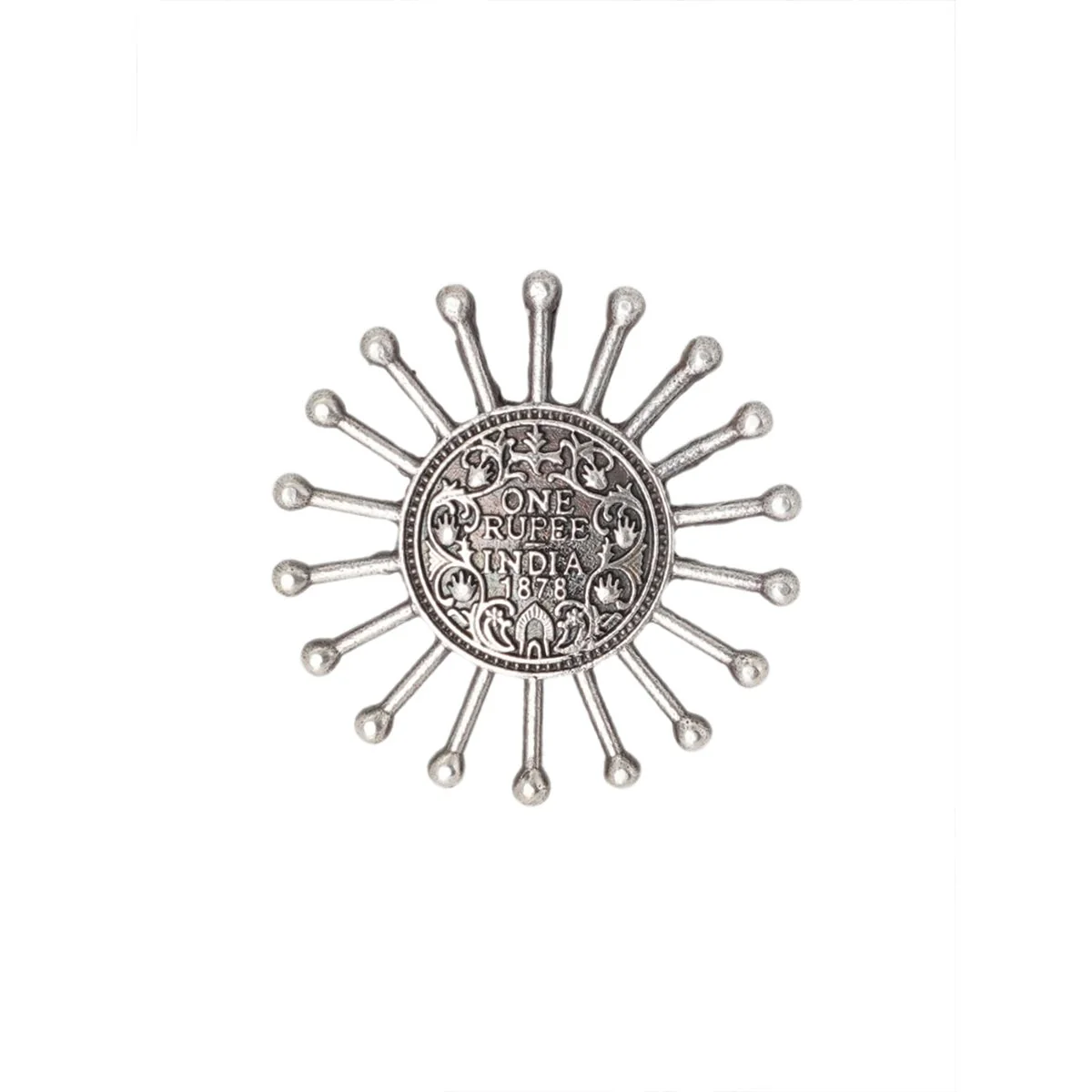 Teejh Mythil Silver Oxidised Jewelry Gift Set - Image 5