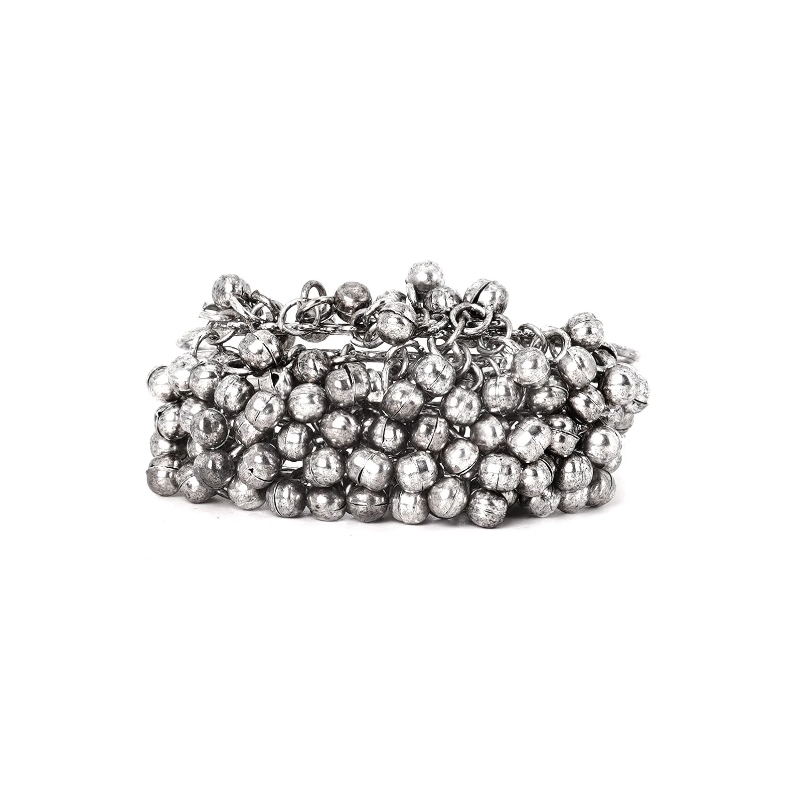 Teejh Narmada Ghungroo Bracelet Cuff - Image 3