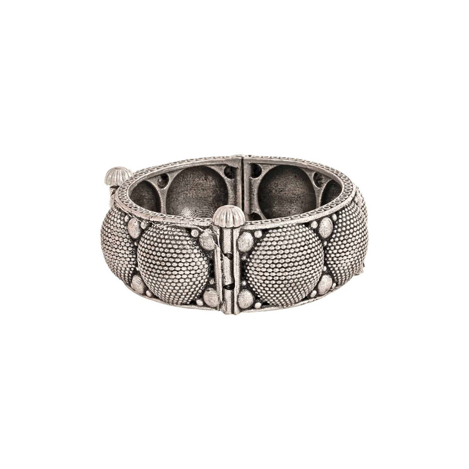 Teejh Ovya Silver oxidised bracelet - Image 3