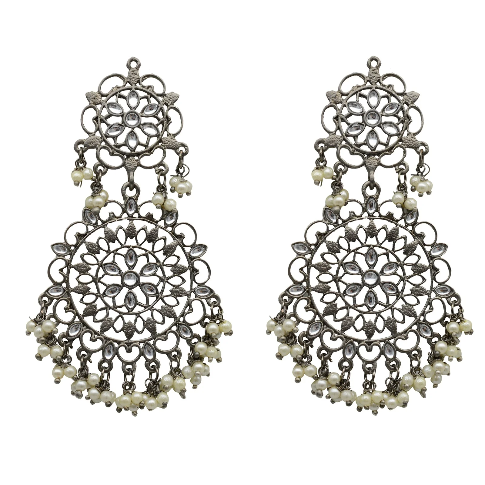 Teejh Poorva Silver Oxidised Jewelry Gift Set - Image 2