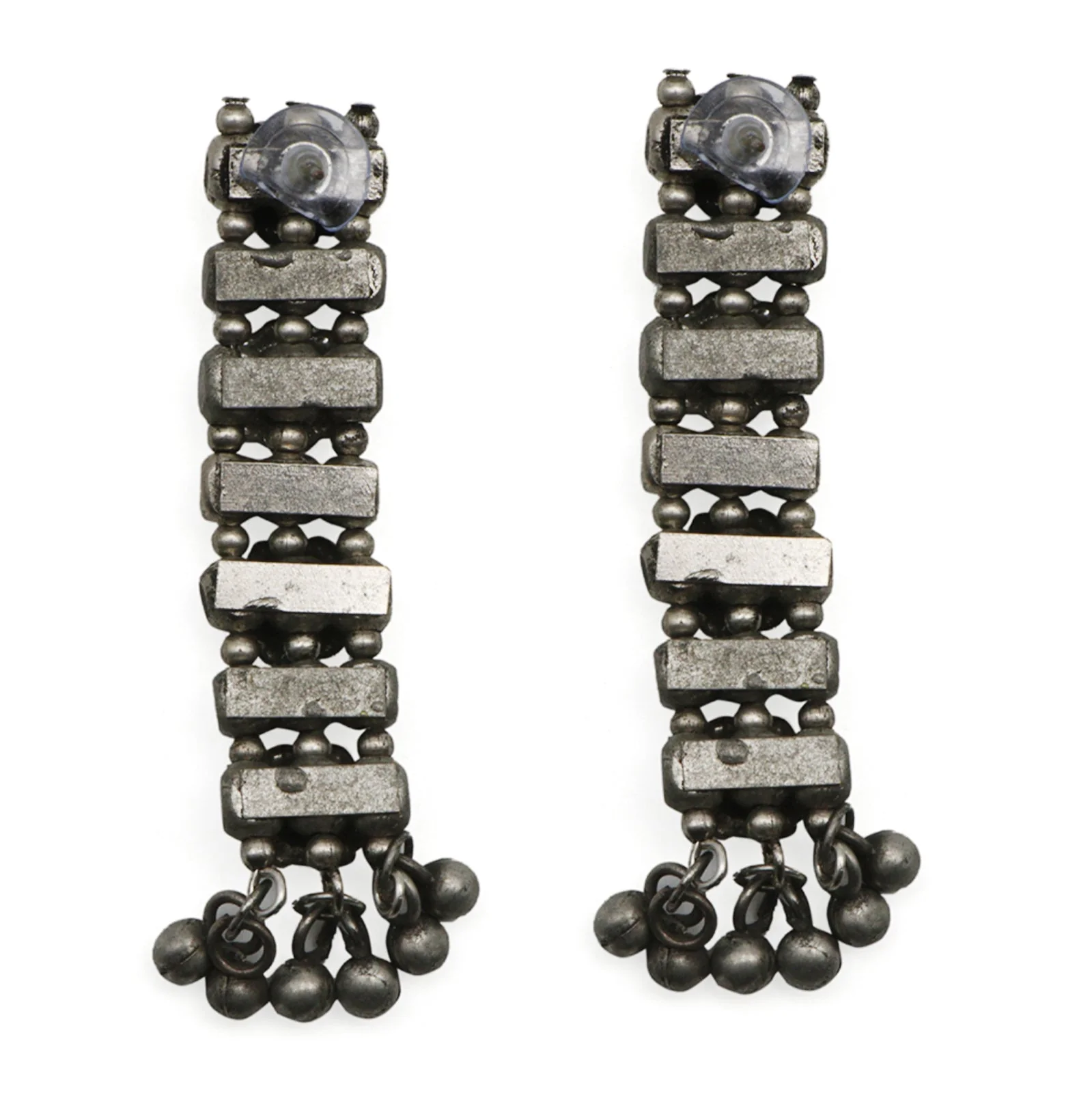 Teejh Prabha Silver Oxidised Jewelry Gift Set - Image 3