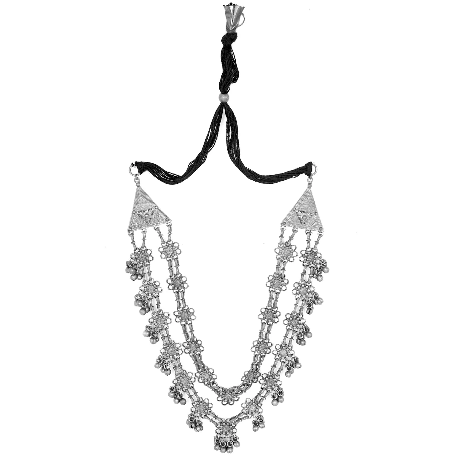 Teejh Ratika Silver Oxidised Jewelry Gift Set - Image 2