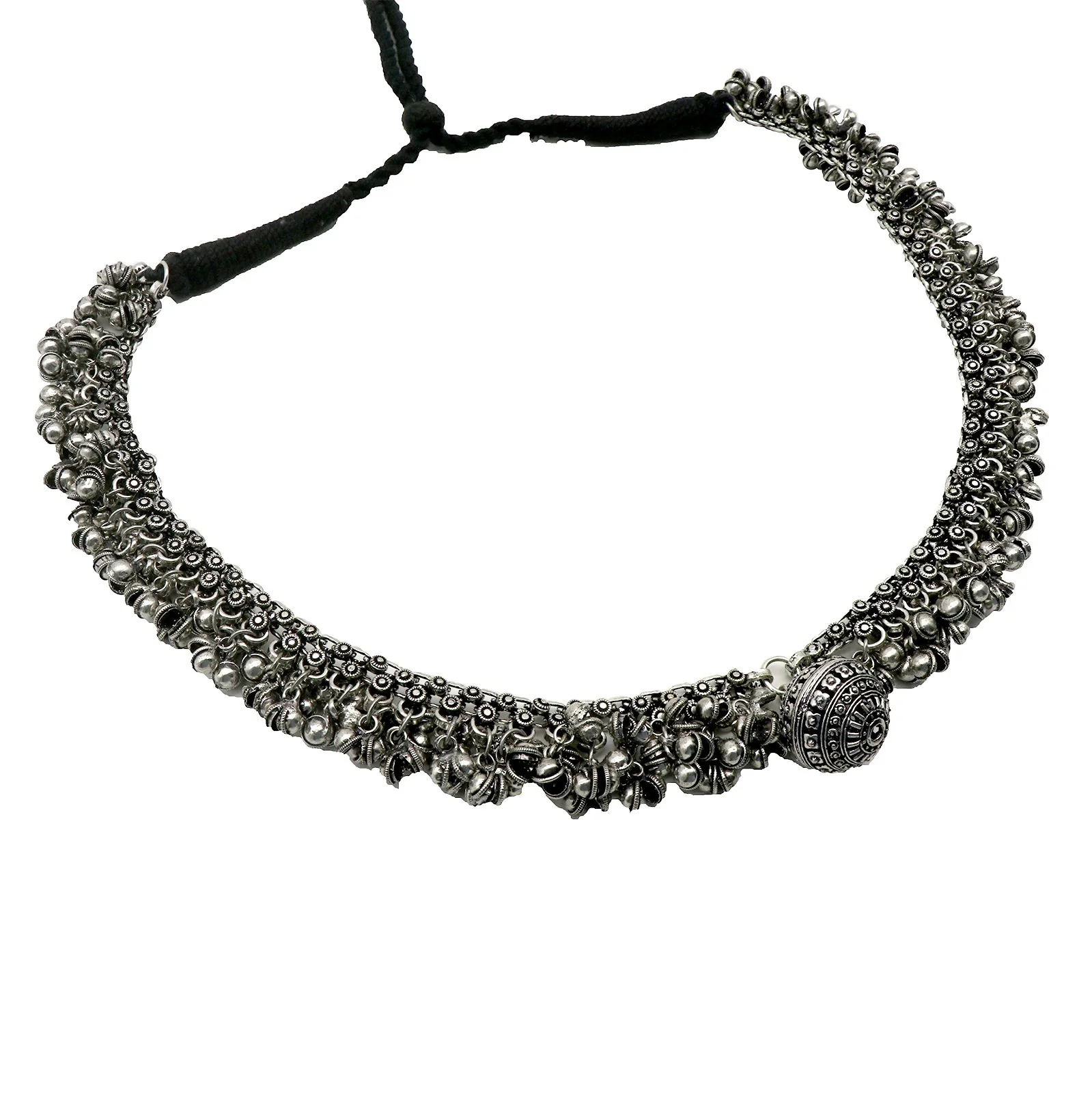 Teejh Reyna Metallic Silver oxidized Jewelry Gift Set - Image 3