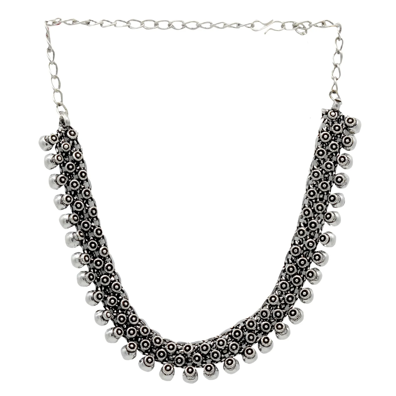 Teejh Sabita Silver Oxidised Jewelry Gift Set - Image 2
