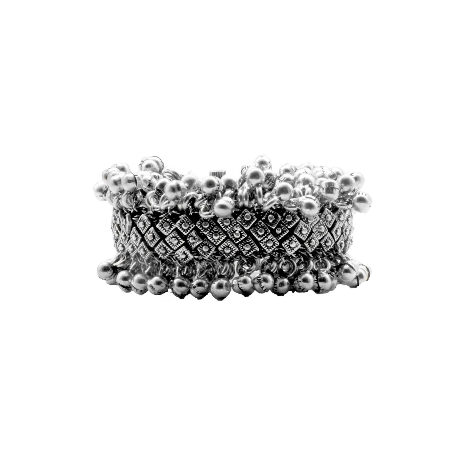 Teejh Shipra Silver Oxidised Jewelry Gift Set - Image 5