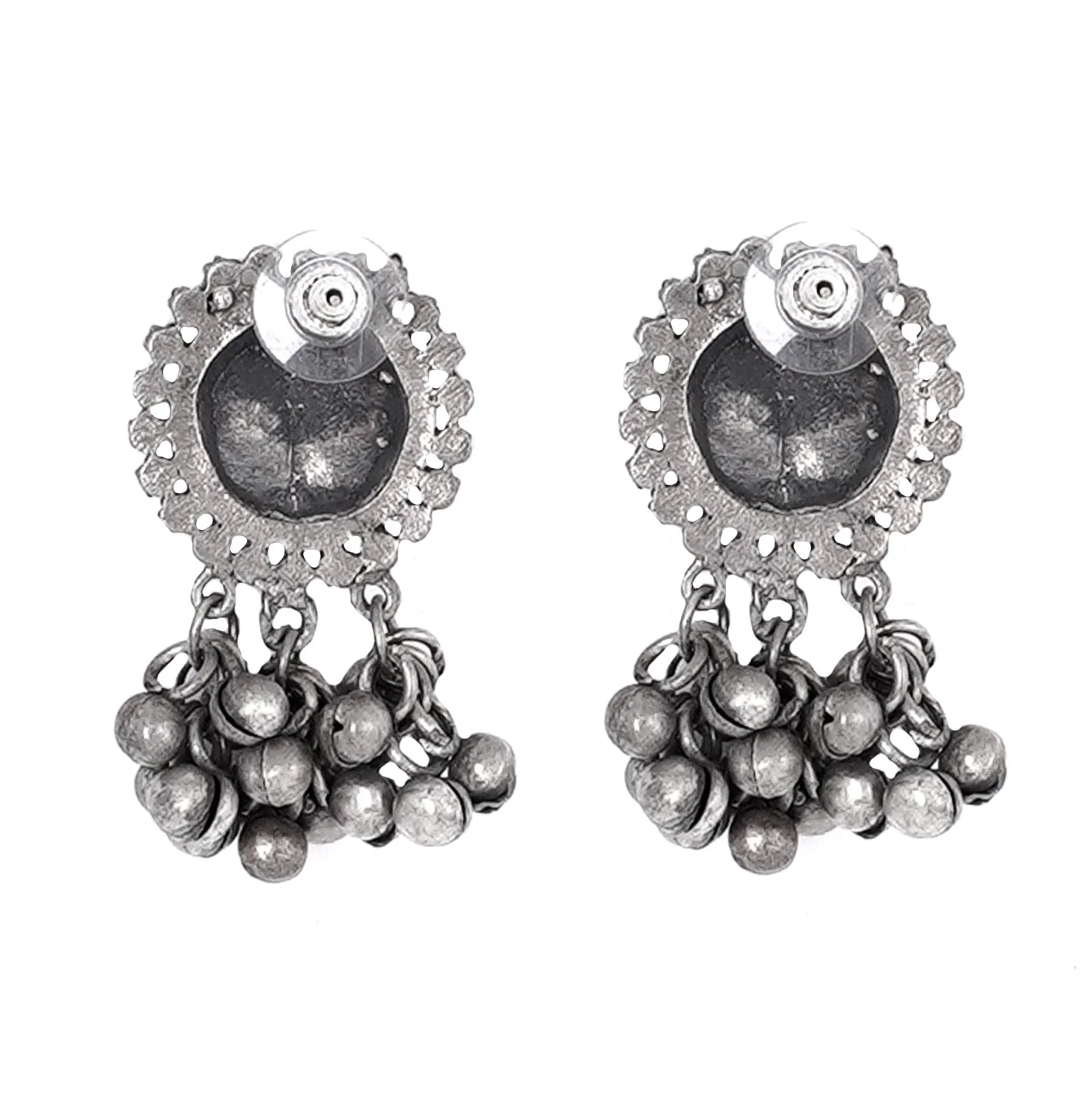 Teejh Srinaya Silver Oxidised Jewelry Gift Set - Image 3