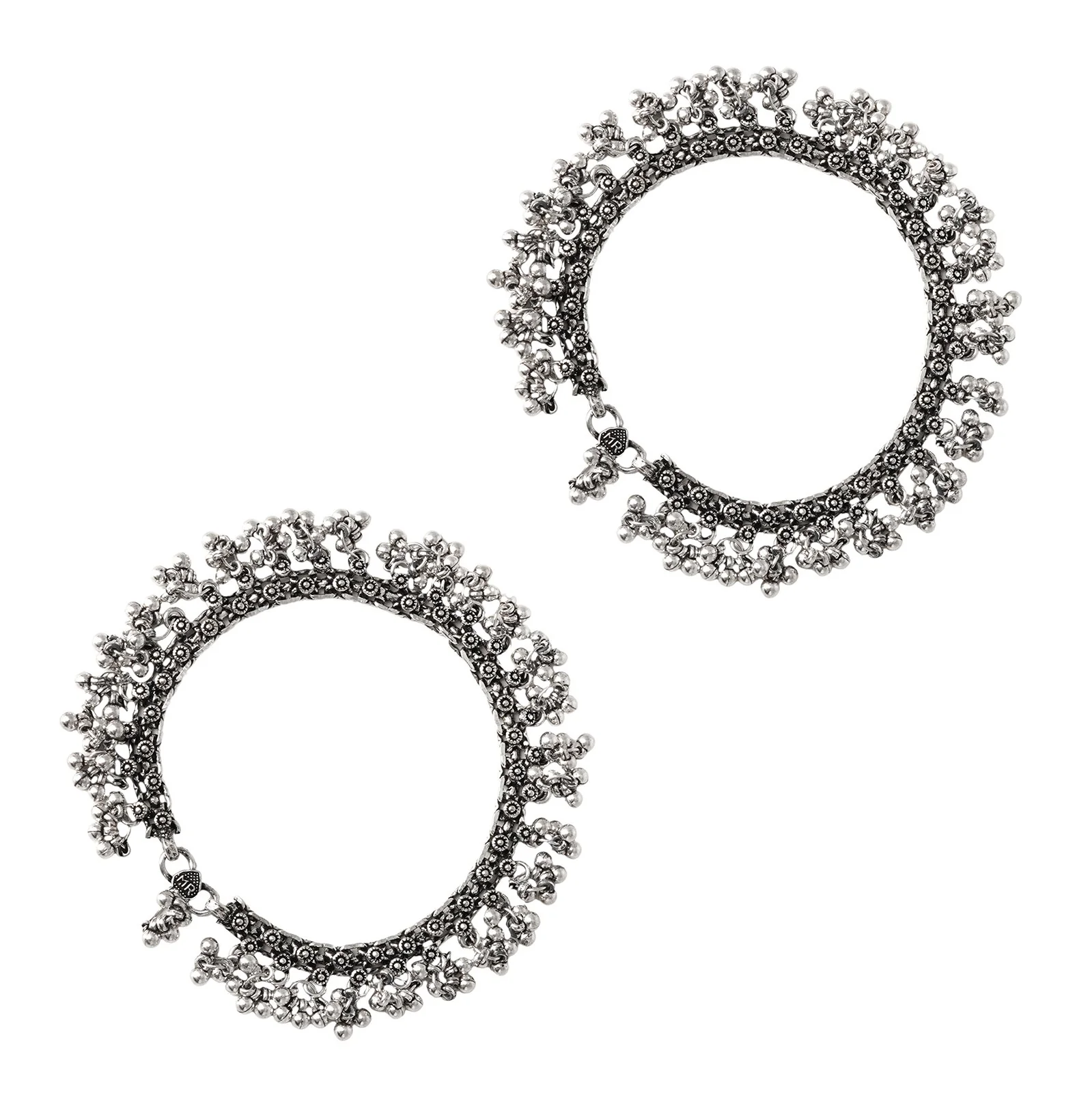 Teejh Srinaya Silver Oxidised Jewelry Gift Set - Image 4
