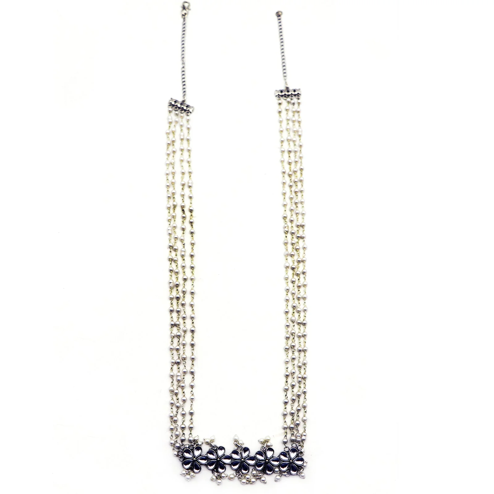 Teejh Vyakhai Silver Oxidised Jewelry Gift Set - Image 2