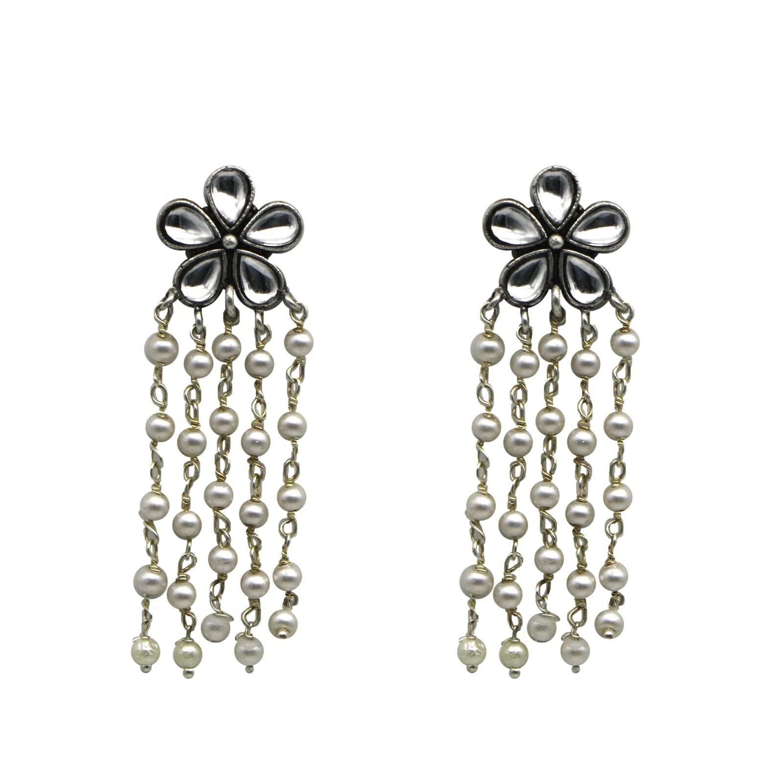 Teejh Vyakhai Silver Oxidised Jewelry Gift Set - Image 3