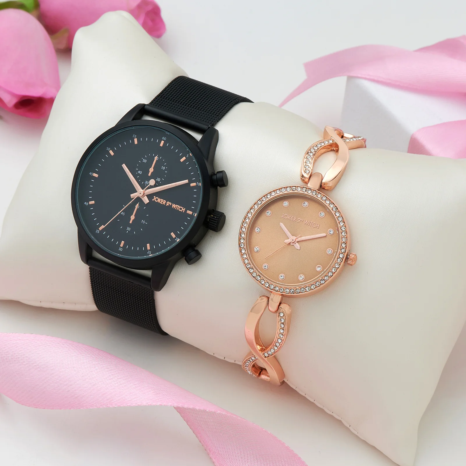 Theo & Pearl Couple Watches