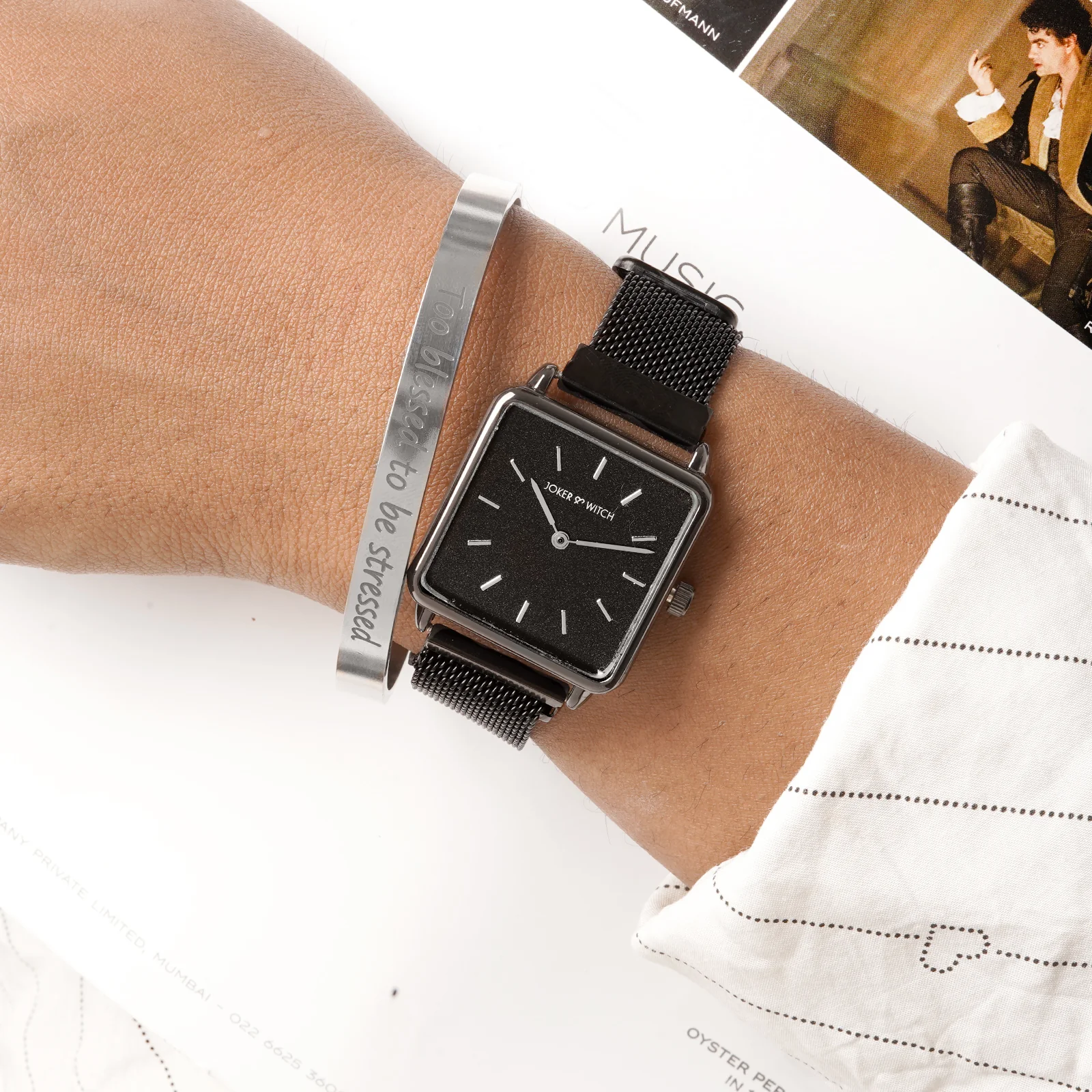 Times Square Watch Bracelet Stack
