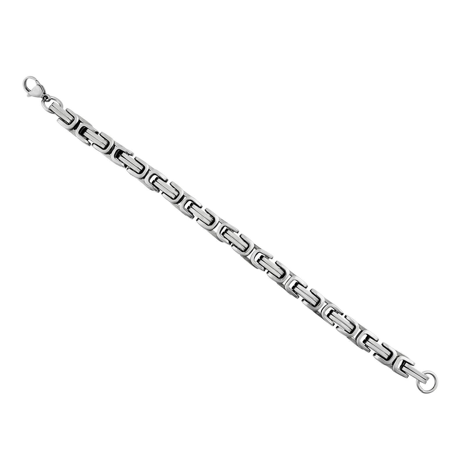 Titanor Grid Silver Men's Bracelet - Image 4