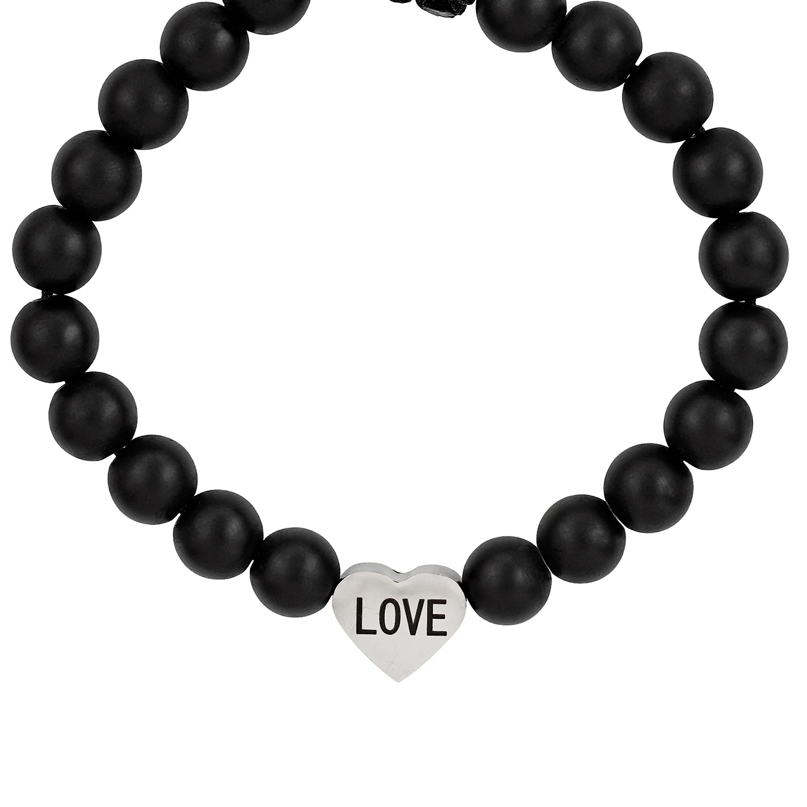 Today Was a Fairytale Black Couple Beaded Bracelet - Image 4