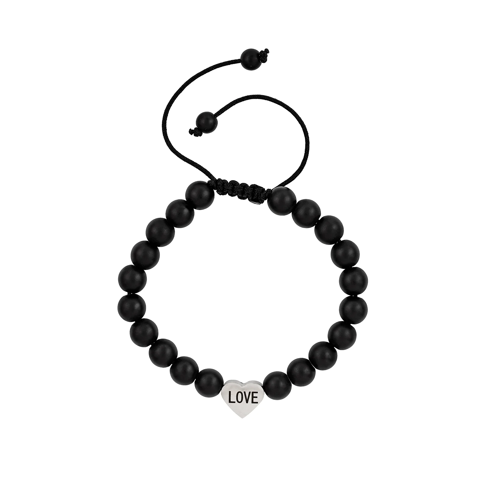 Today Was a Fairytale Black Couple Beaded Bracelet - Image 6