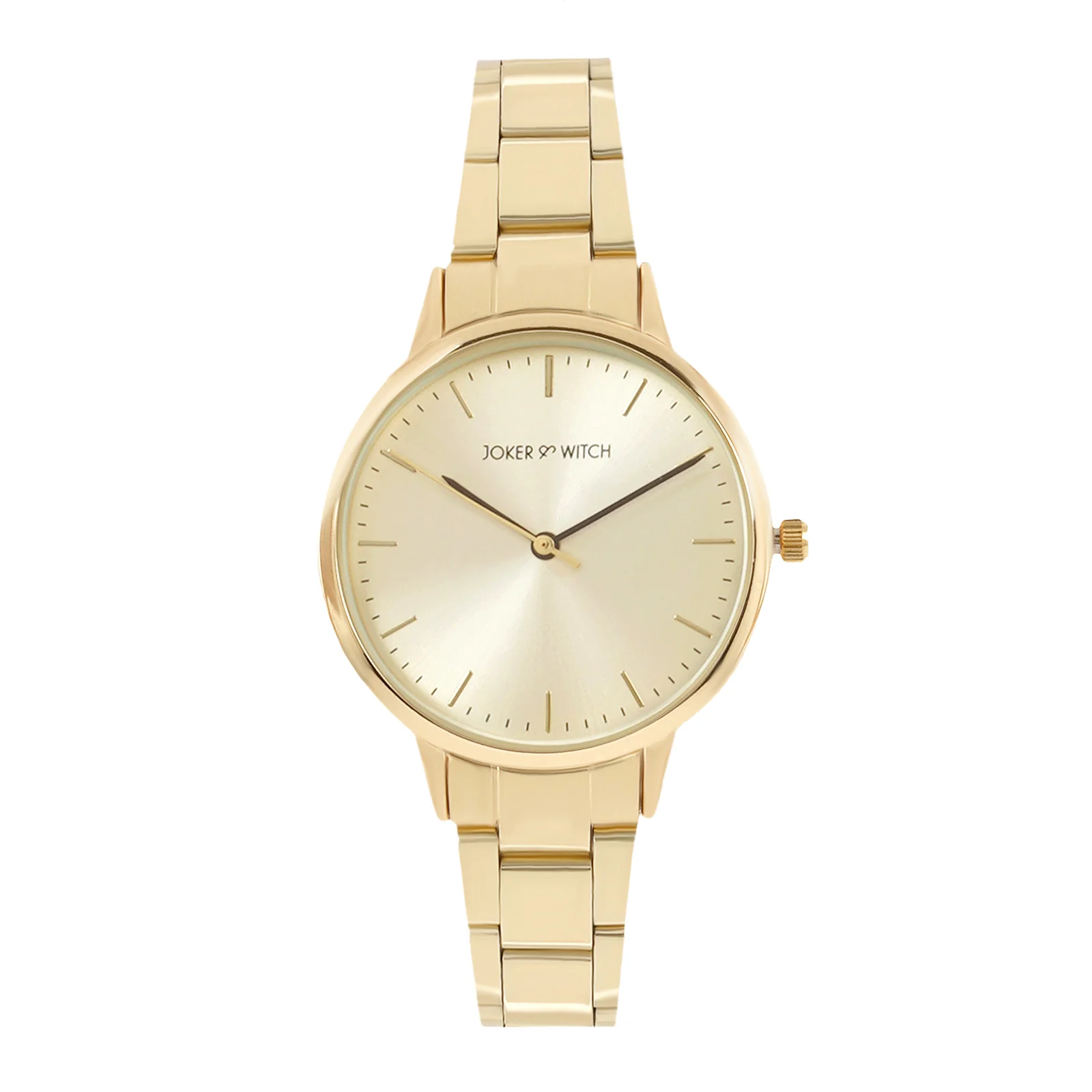 Tokyo Gold Medium Dial Linked Chain Strap Women's Watch - Image 3