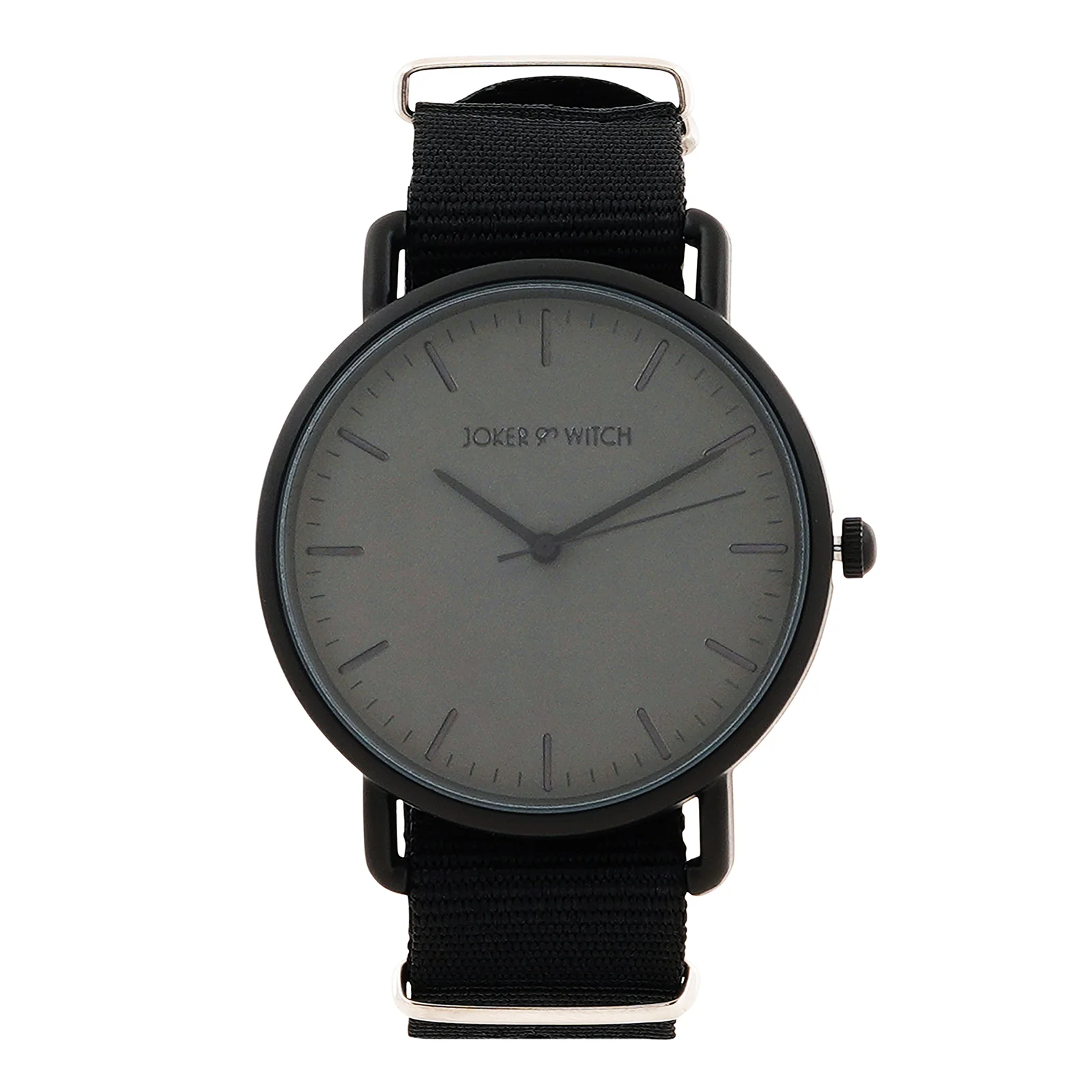 Tranquil Black Large Dial Nato Strap Men's Watch