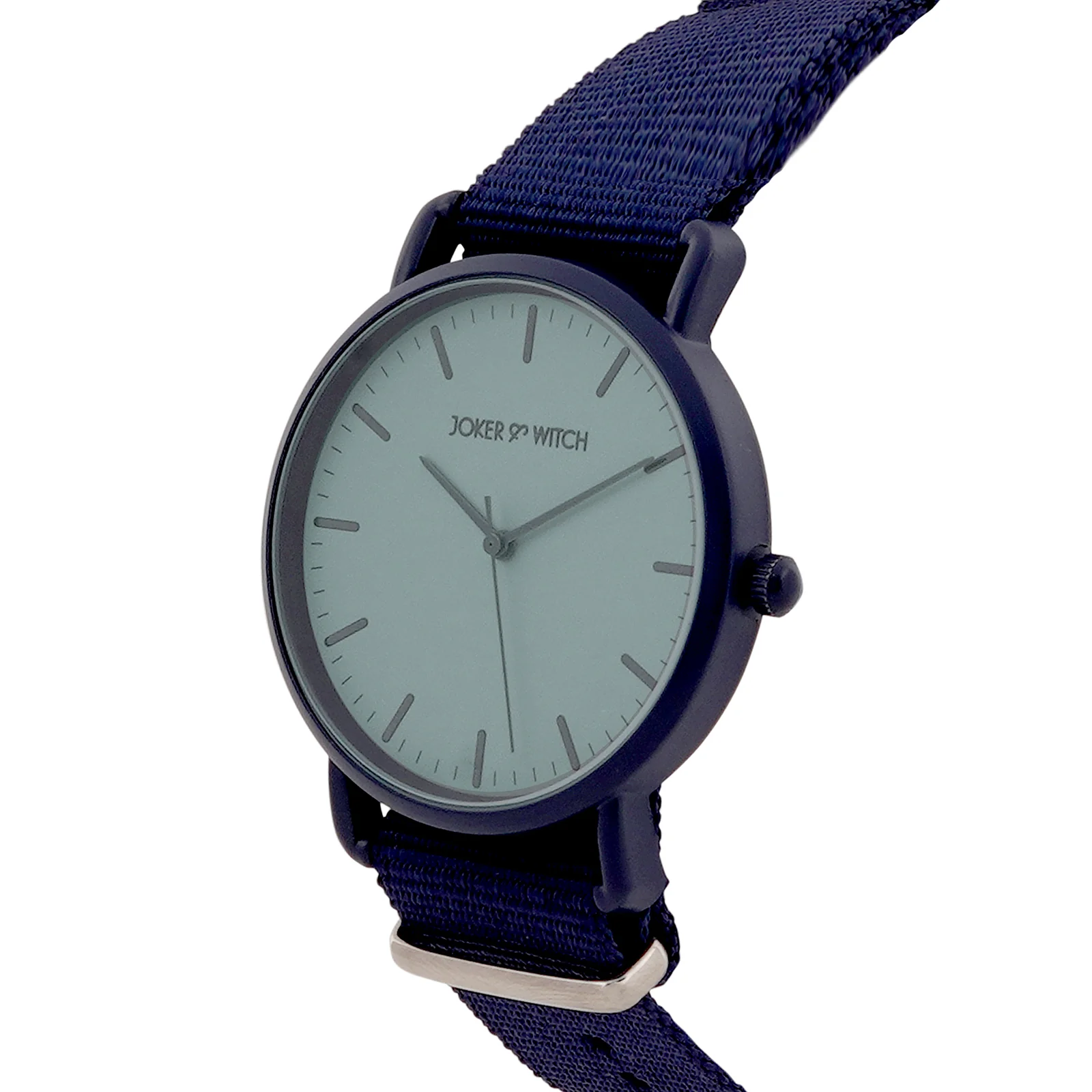 Men's Blue Large Dial Nato Strap Men's Watch - Image 4