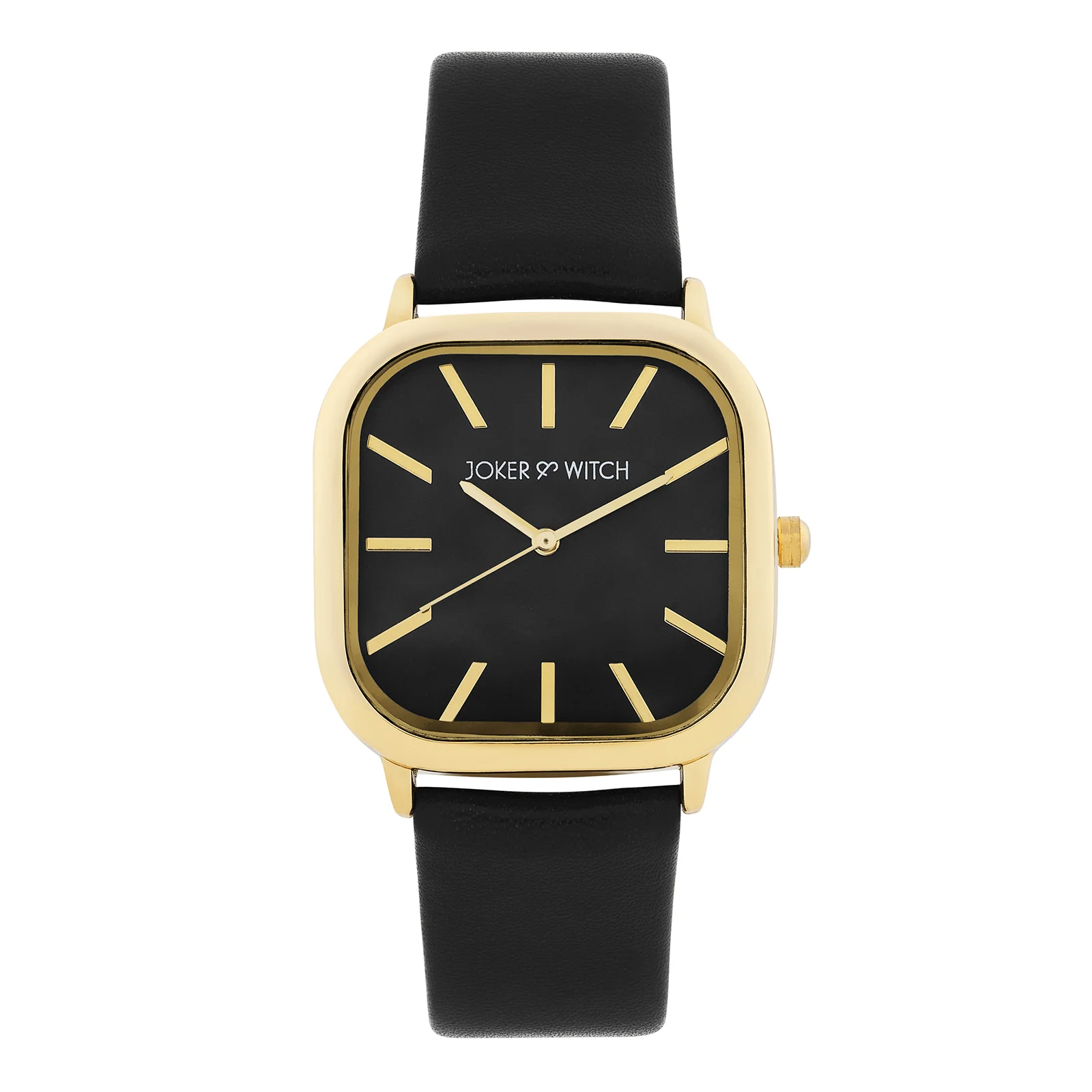 Vera Black Medium Square Dial PU Strap Women's Watch - Image 3
