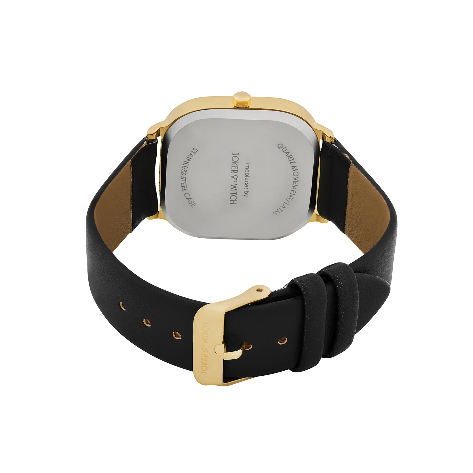Vera Black Medium Square Dial PU Strap Women's Watch - Image 6