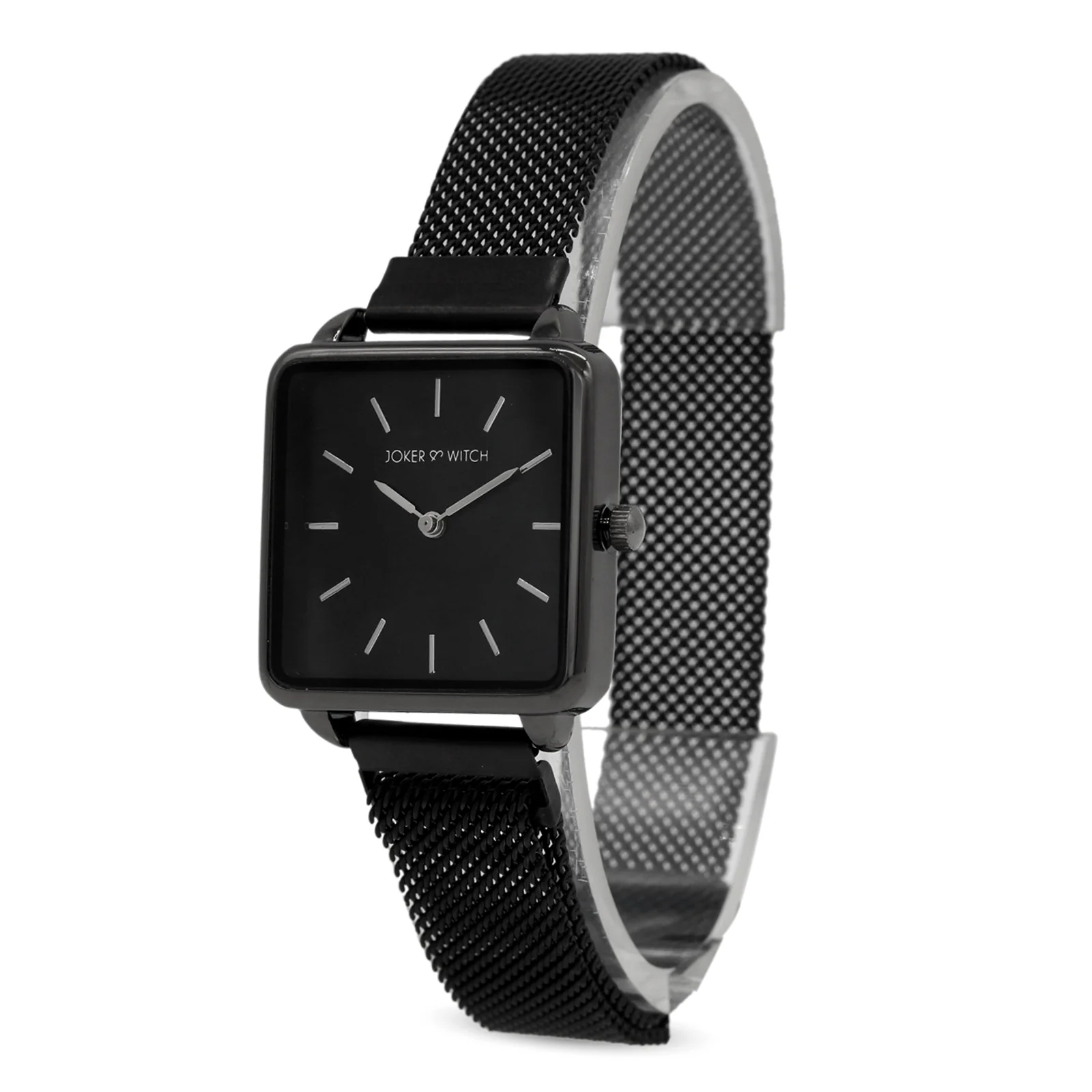 Vintage Black Small Square Dial Magnetic Strap Women's Watch - Image 5