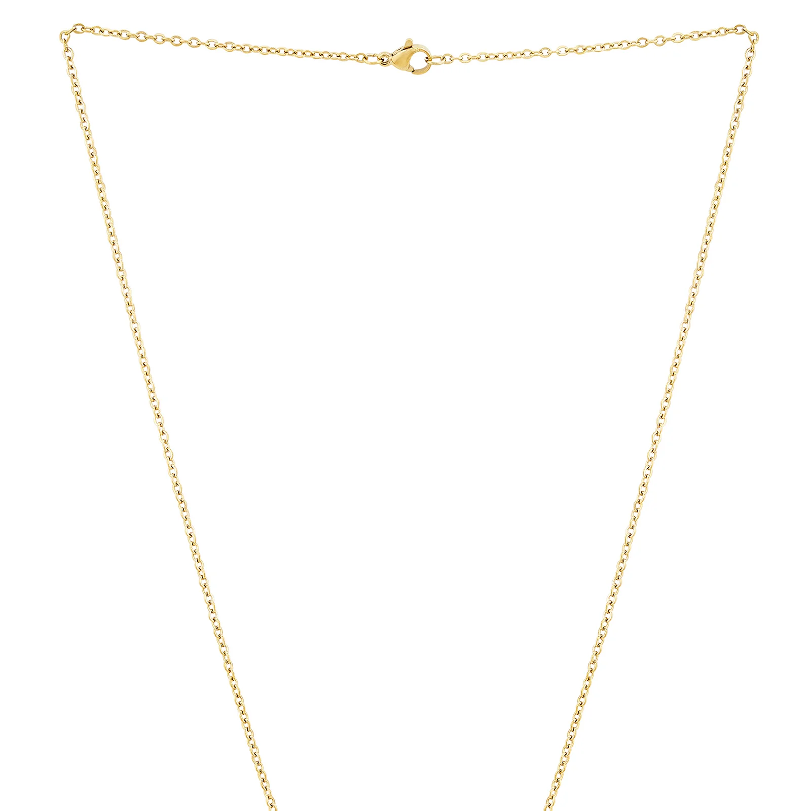 Wander Gold Women's Round Mantra Necklace - Image 4
