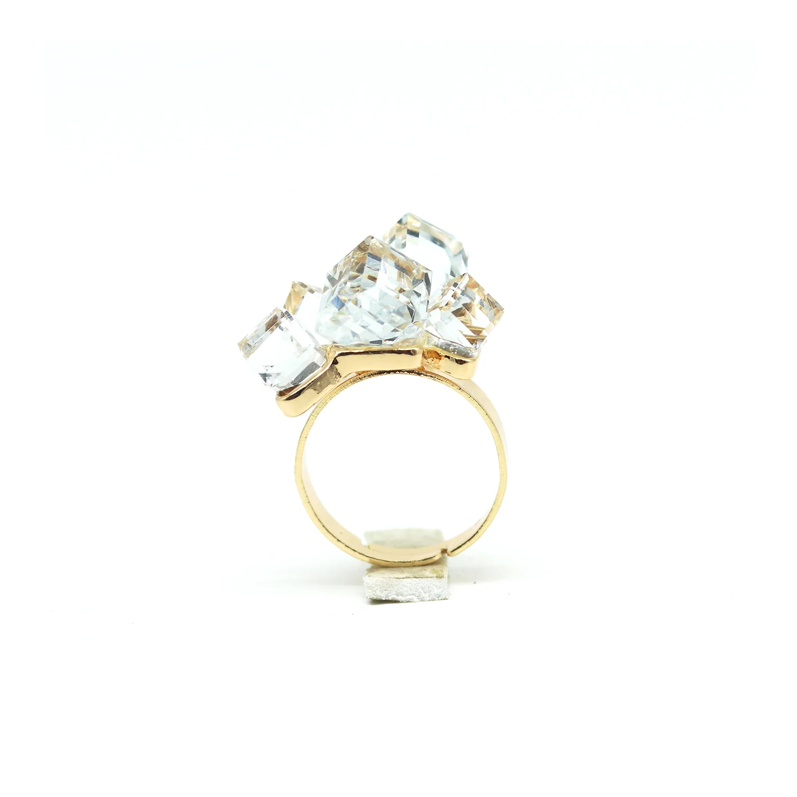 White Crystalline Ring - Image 2