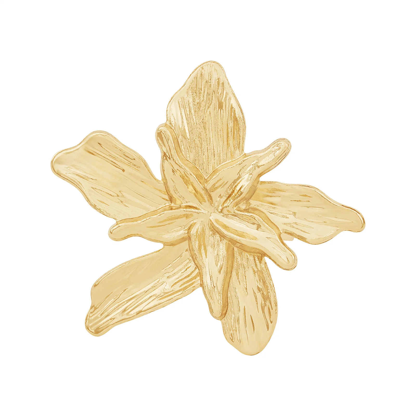Zella Floral Gold Ring - Image 3