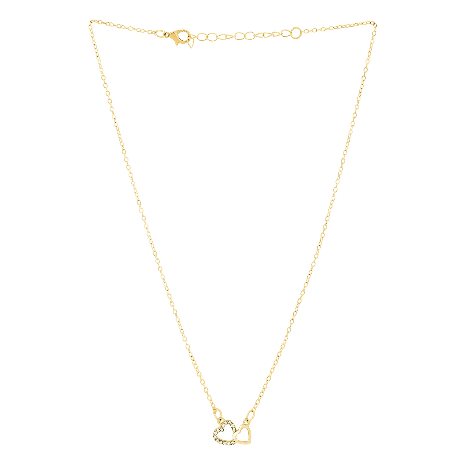Zeta Gold Love Necklace - Image 4