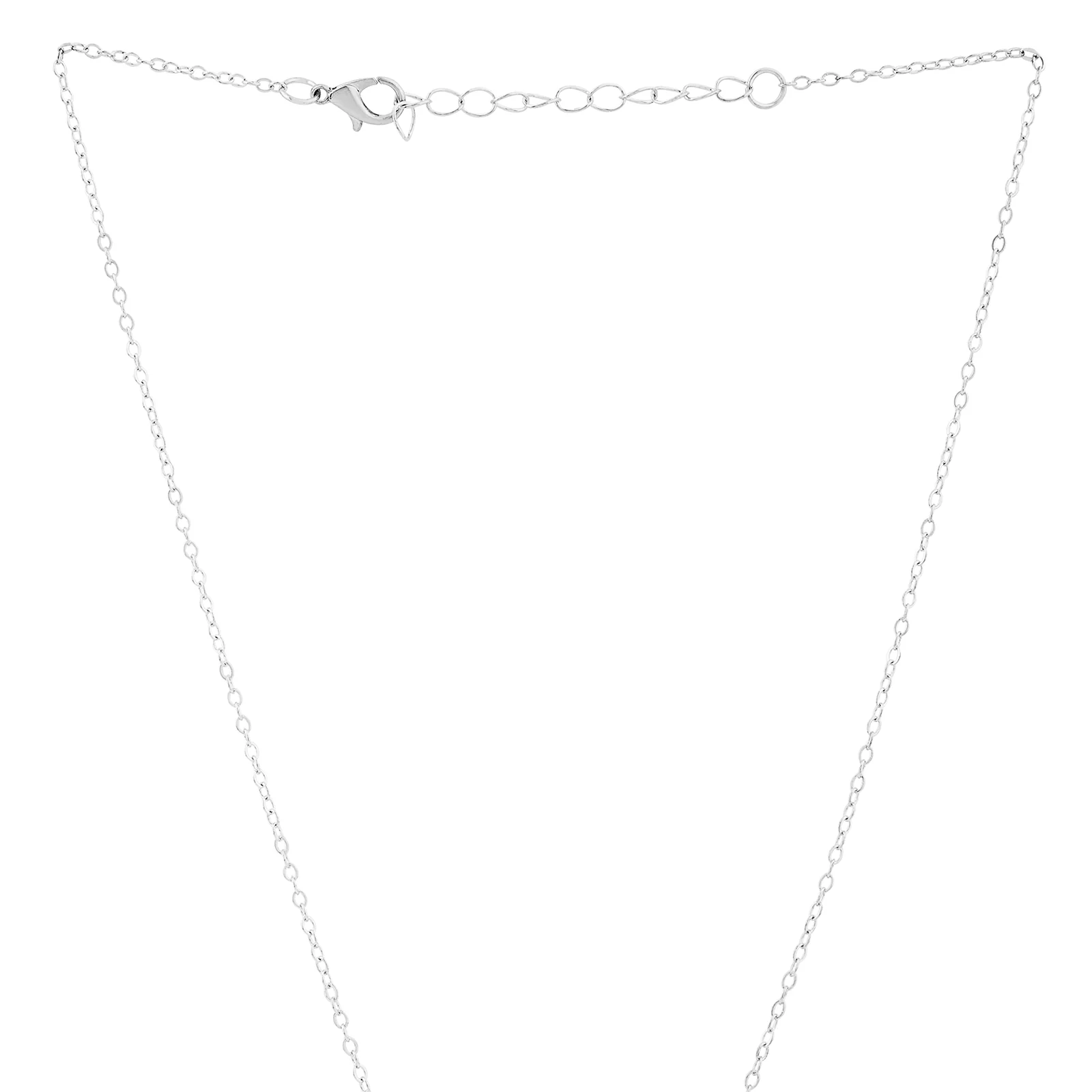 Zeta Silver Love Necklace - Image 5